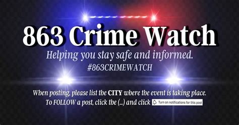 863 crime watch facebook.